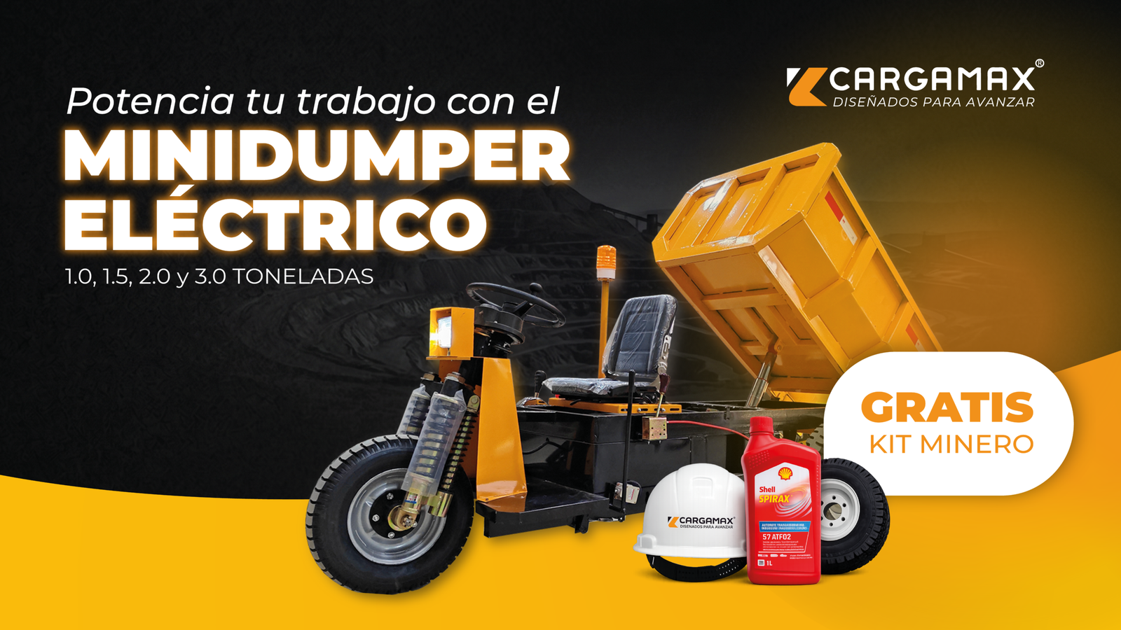 Promoción Minidumper Eléctrico